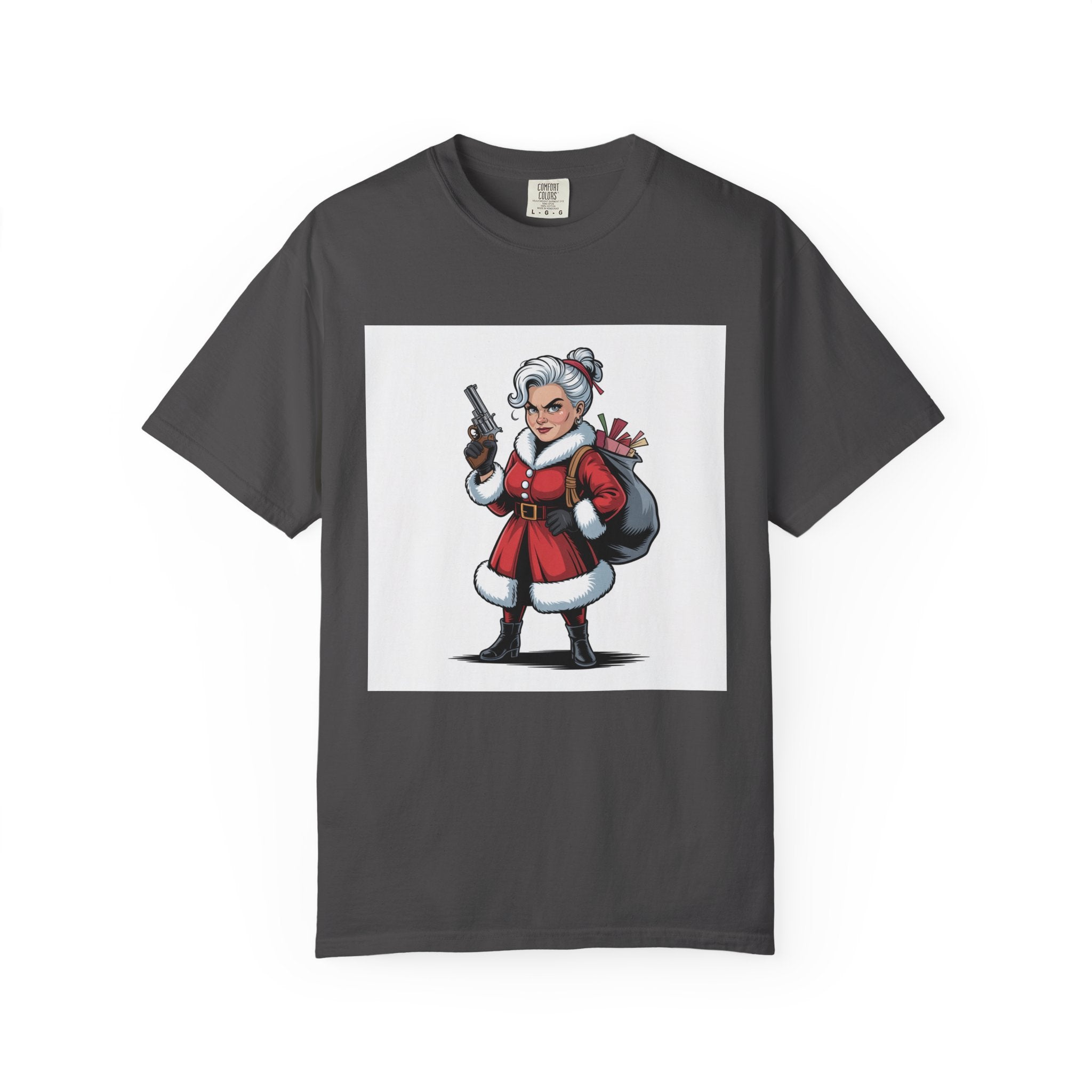Mrs. Claus Funny Christmas T-Shirt — Women's Holiday Gift