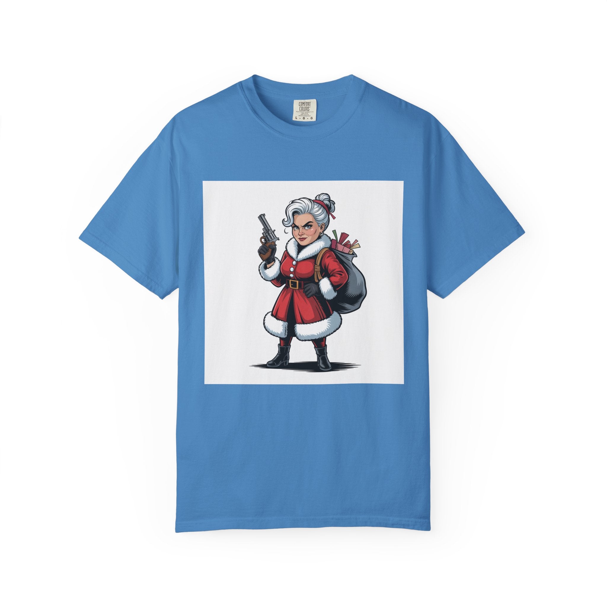 Mrs. Claus Funny Christmas T-Shirt — Women's Holiday Gift