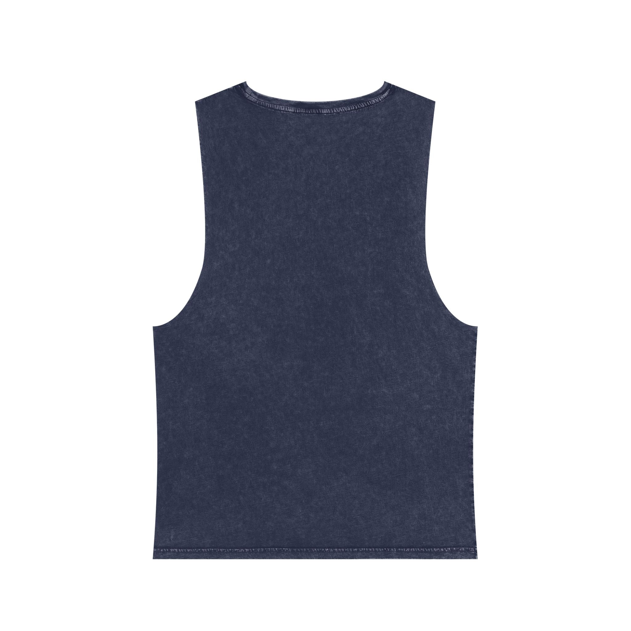 Diesel & Dumbbell Stonewash Tank Top — Gym Muscle Workout Tank