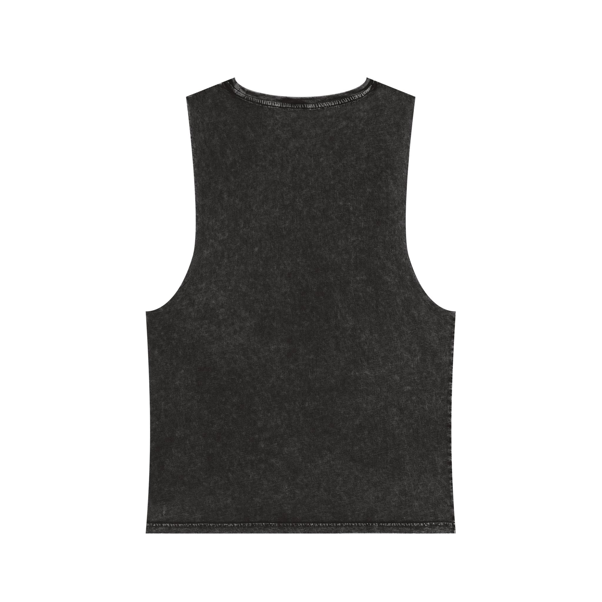 Diesel & Dumbbell Stonewash Tank Top — Gym Muscle Workout Tank
