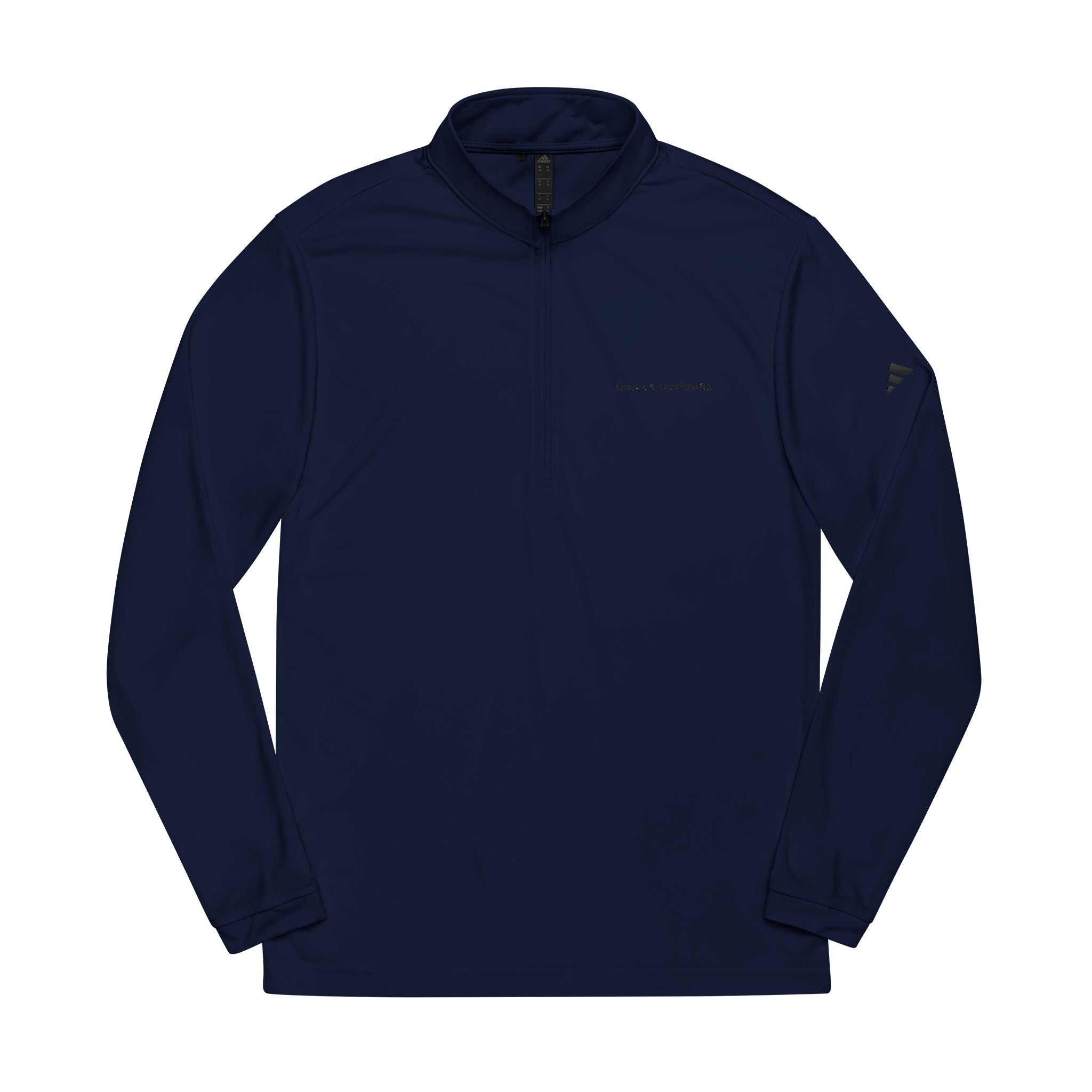 Men’s Adidas Quarter-Zip Pullover — Embroidered Sports Jacket