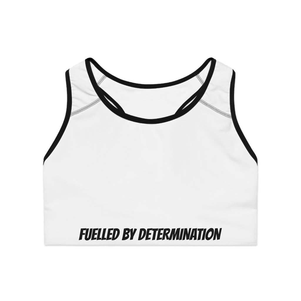 High-Intensity Performance Sports Bra — Trendy All-Over Print