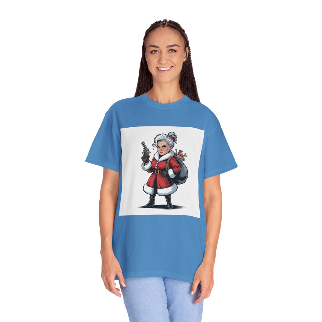 Mrs. Claus Funny Christmas T-Shirt — Women's Holiday Gift