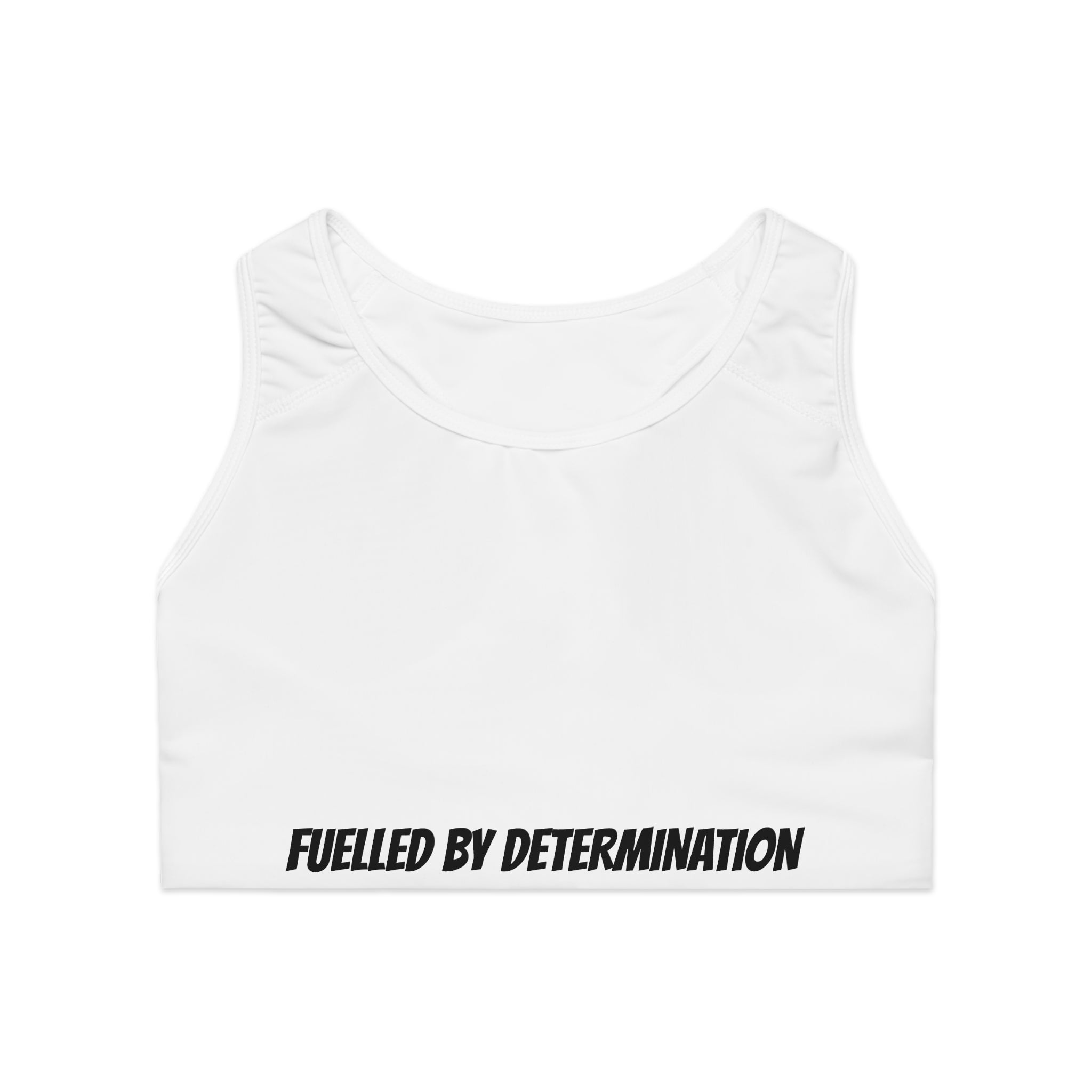 High-Intensity Performance Sports Bra — Trendy All-Over Print