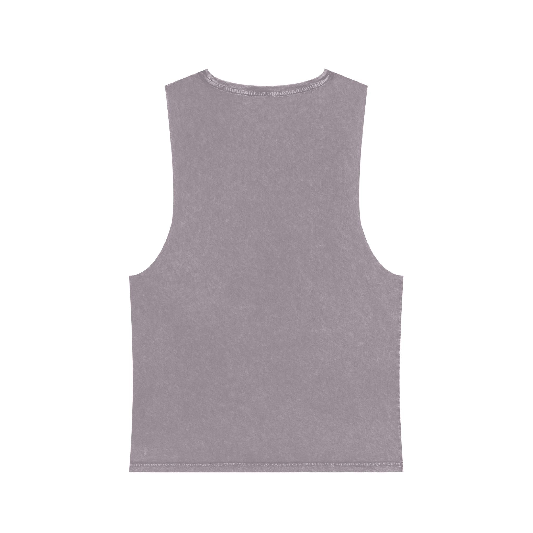 Diesel & Dumbbell Stonewash Tank Top — Gym Muscle Workout Tank