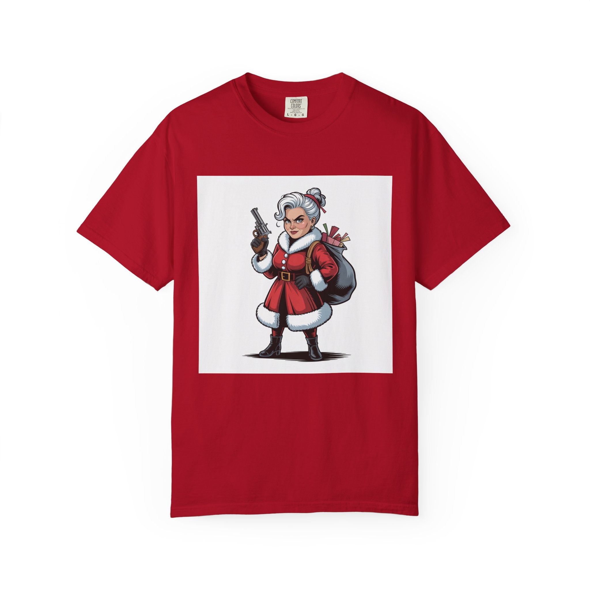 Mrs. Claus Funny Christmas T-Shirt — Women's Holiday Gift