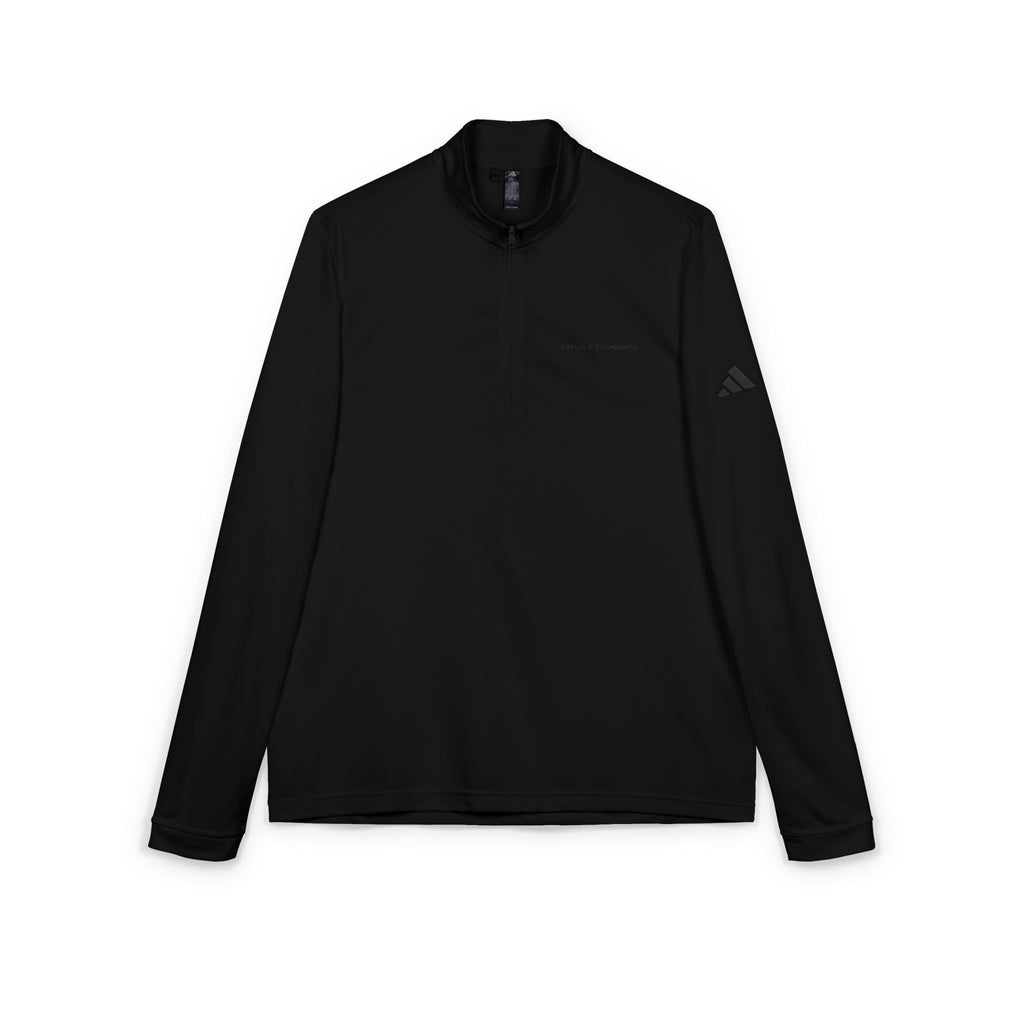 Men’s Adidas Quarter-Zip Pullover — Embroidered Sports Jacket