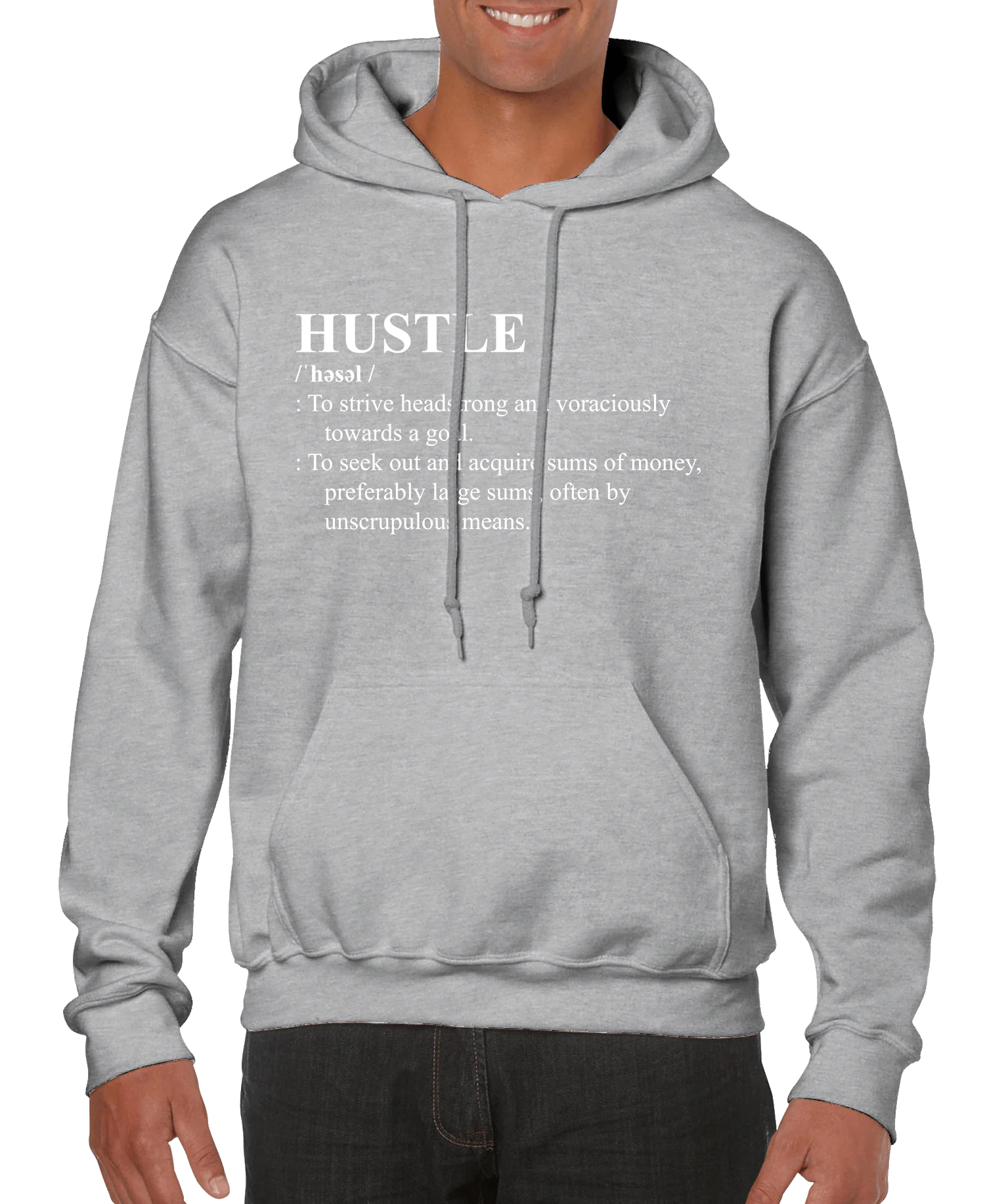 HUSTLE Definition Men’s Hoodie