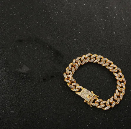 Men’s Diamond Rhinestone Bracelet