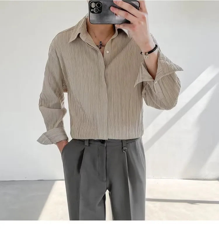Men’s Trendy Loose  Shirt