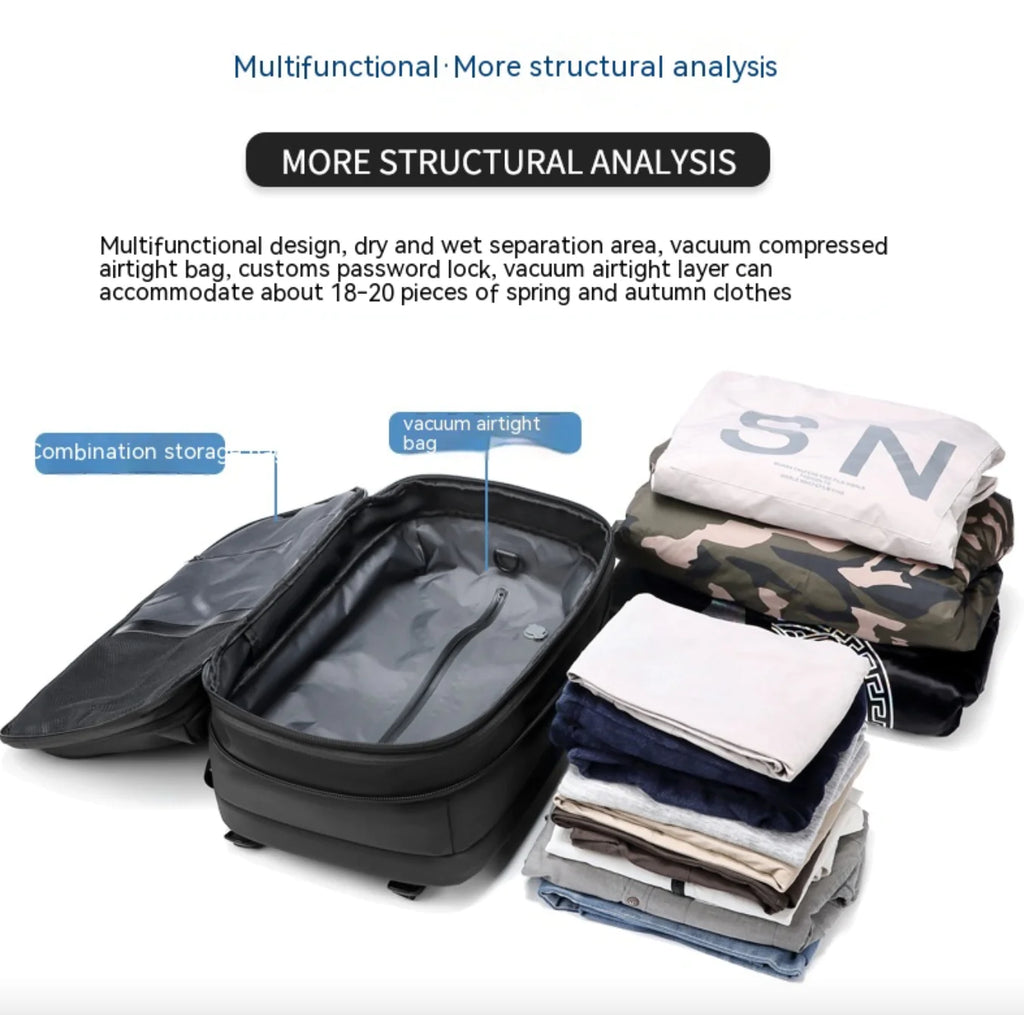 Men’s Multifunction Travel Backpack