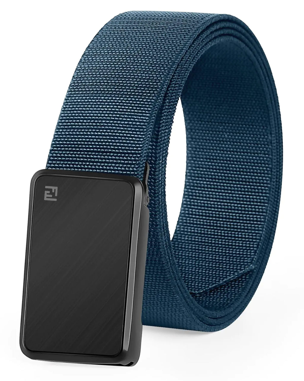 FAIRWIN Belts for Men Men’s Stretch Nylon Belt with Quick Release Aluminum Buckle for Jeans Pants Shorts