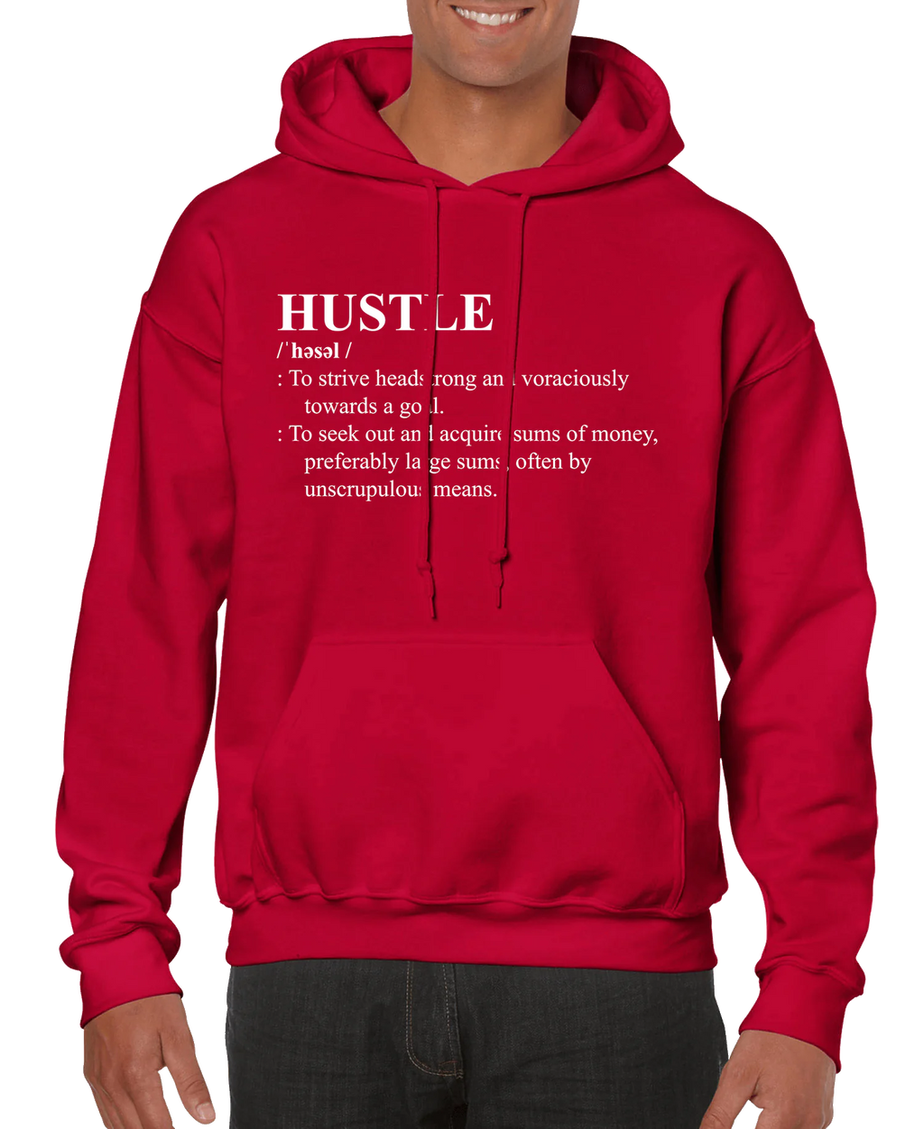 HUSTLE Definition Men’s Hoodie
